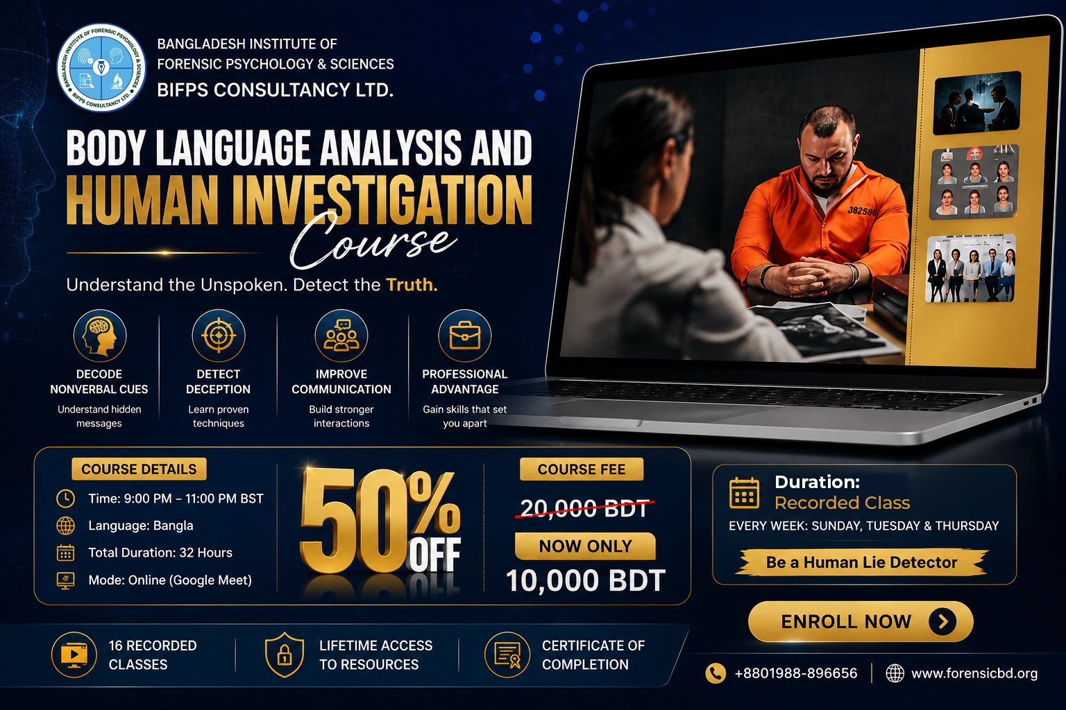 Body Language Analysis Course